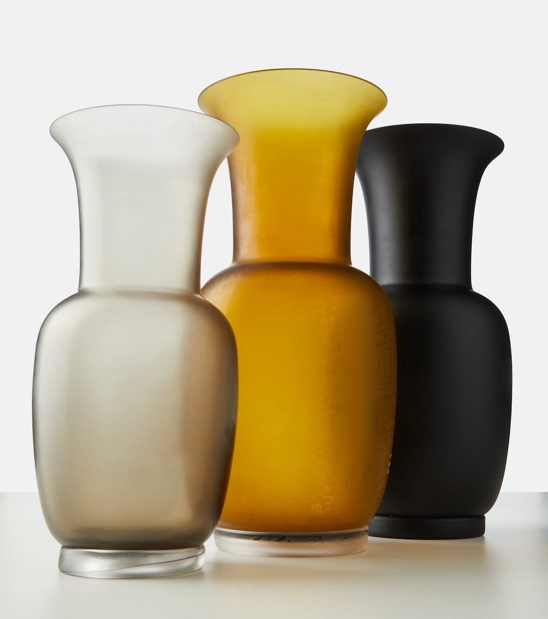 Venini - Opalino Murano glass vase