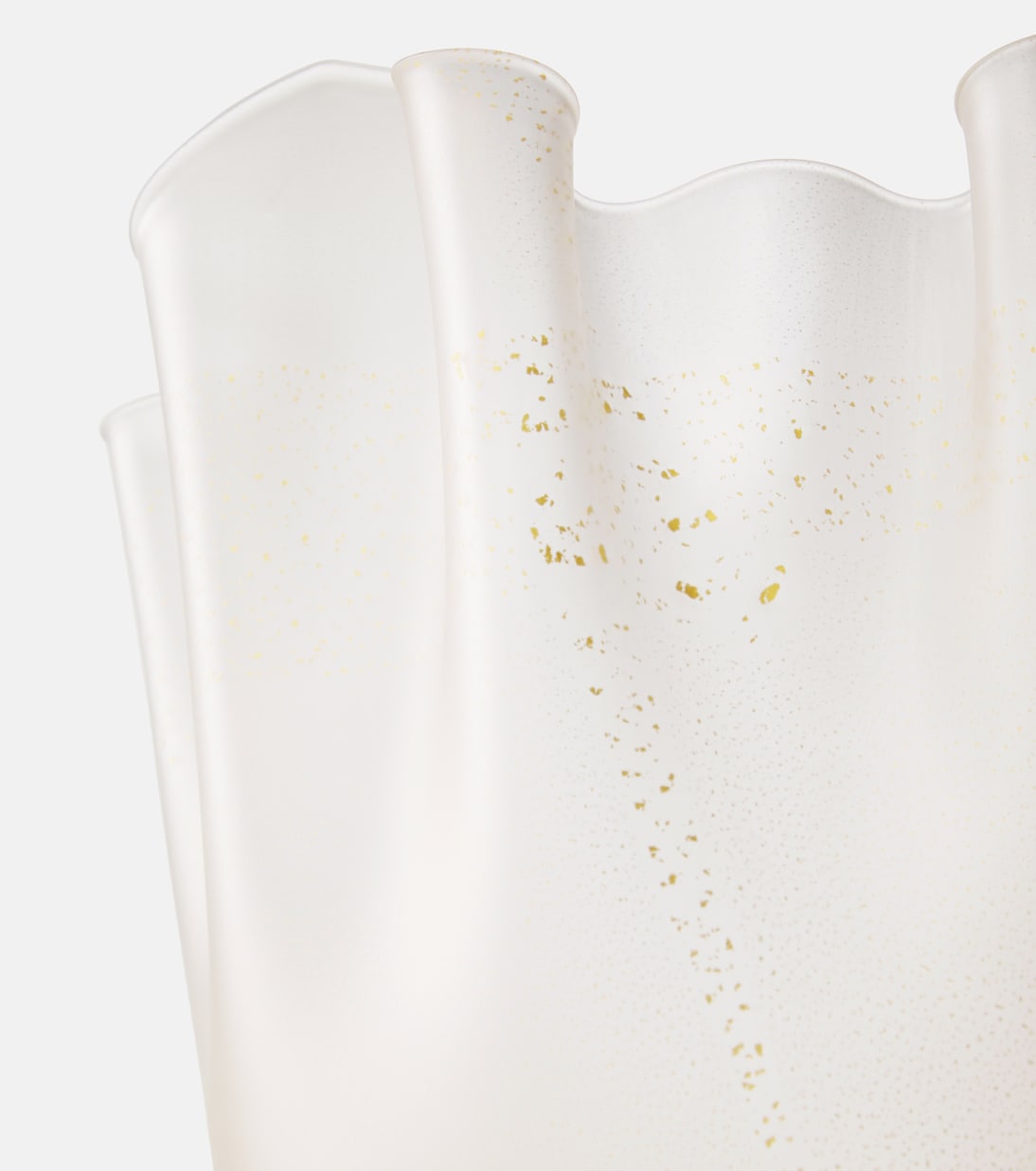Venini - Frozen Murano glass vase by Fulvio Bianconi and Paolo Venini
