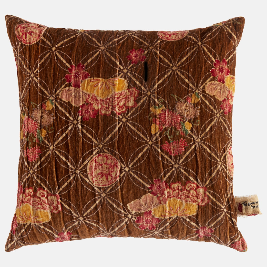The House of Lyria - Sainfoin floral cotton cushion