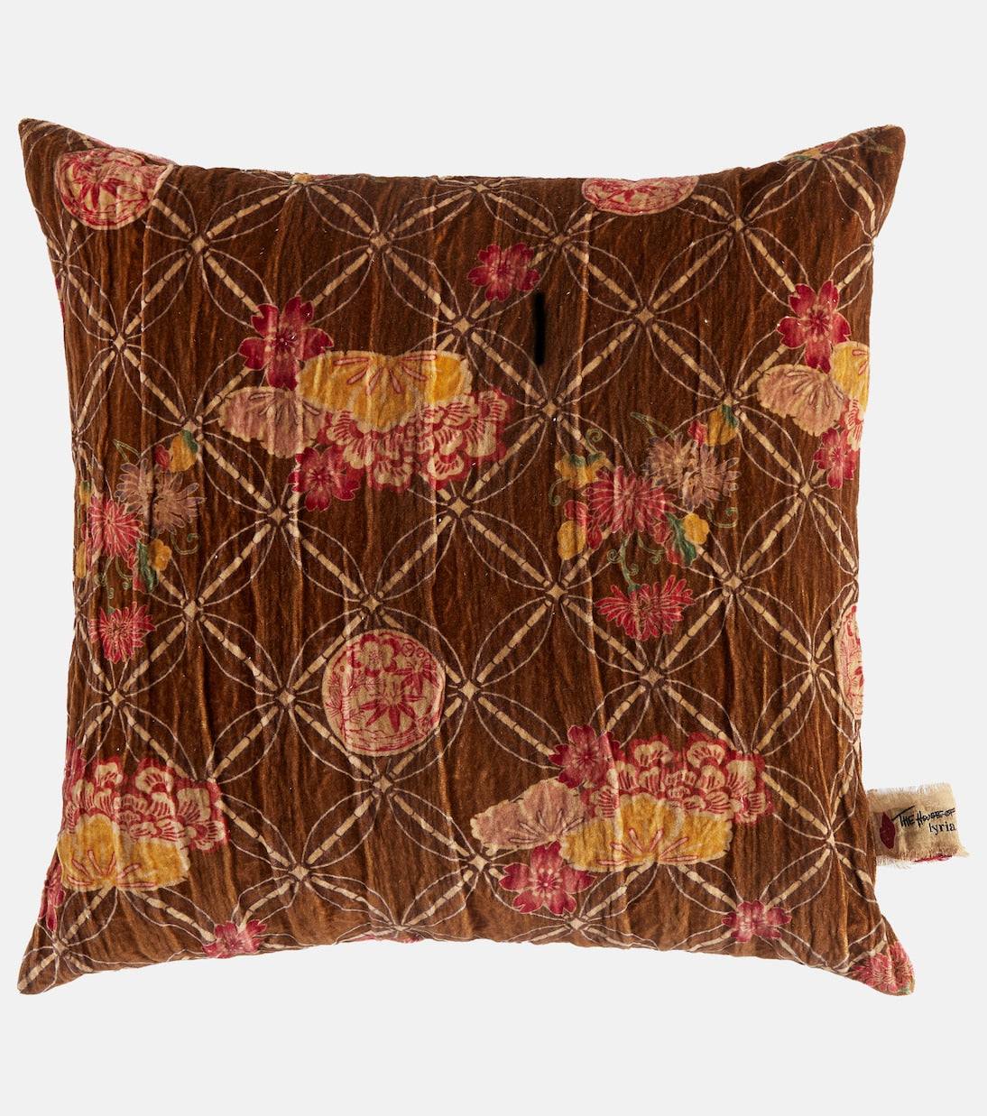 The House of Lyria - Sainfoin floral cotton cushion