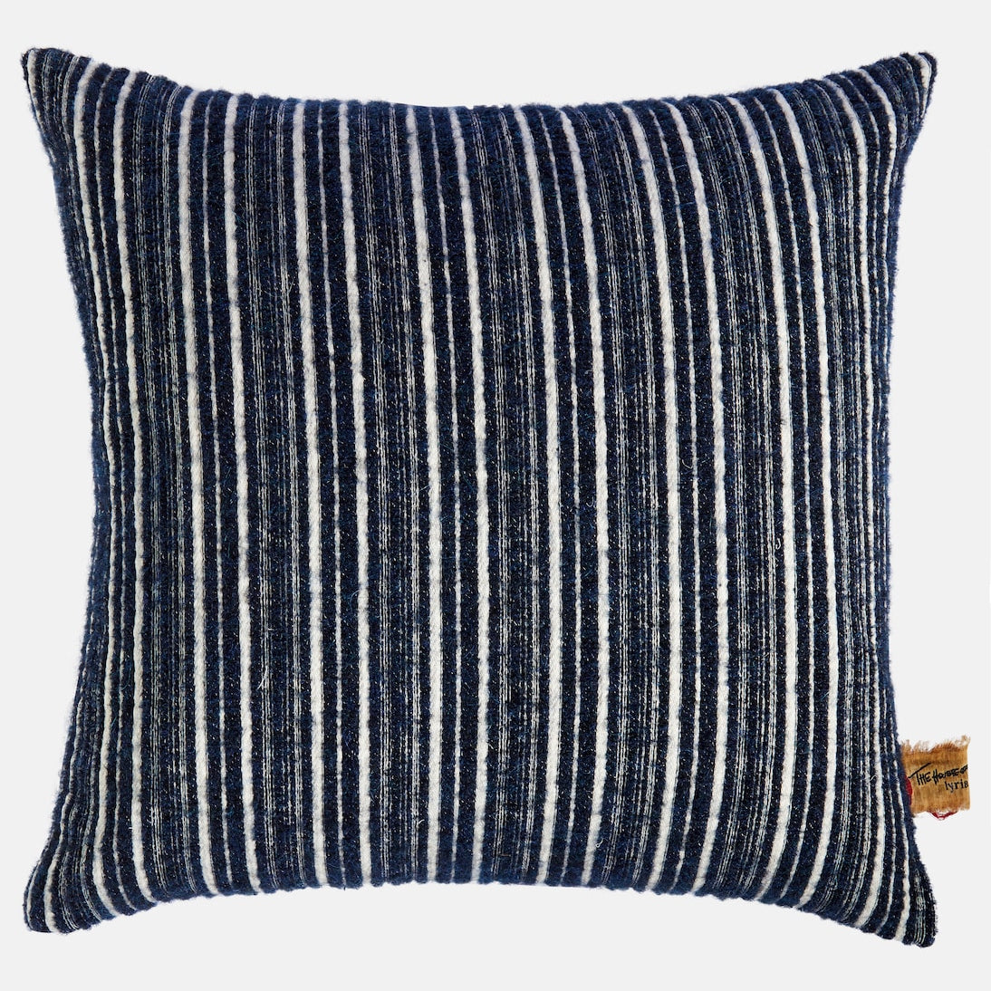 The House of Lyria - Cornelius wool and cotton striped cushion