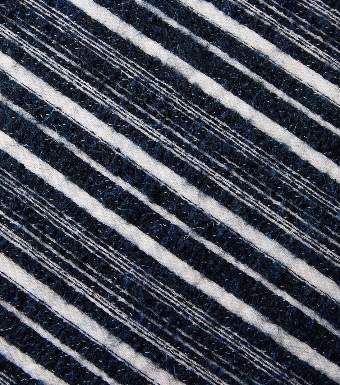 The House of Lyria - Cornelius wool and cotton striped cushion