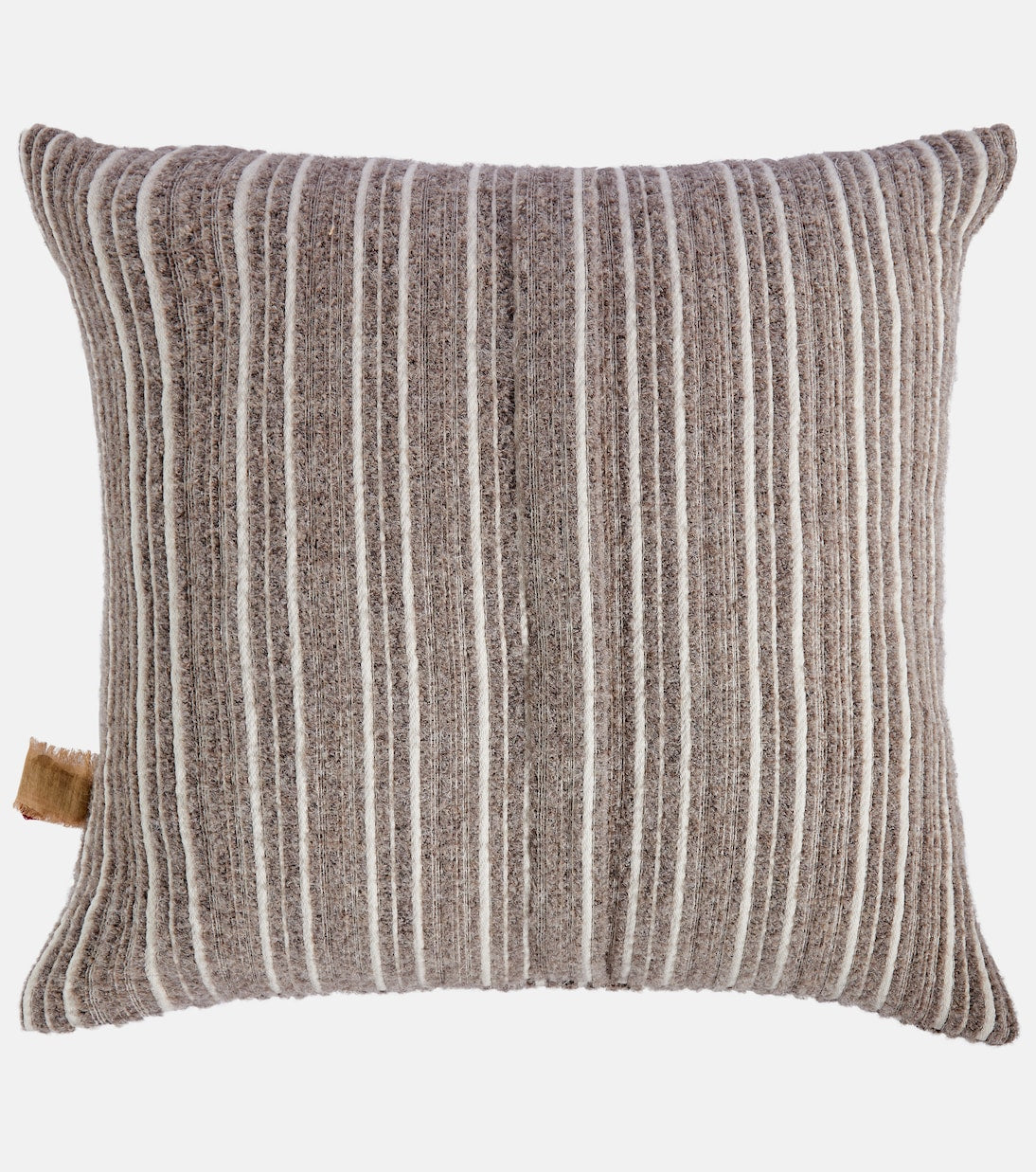 The House of Lyria - Gurghi striped wool and cotton cushion