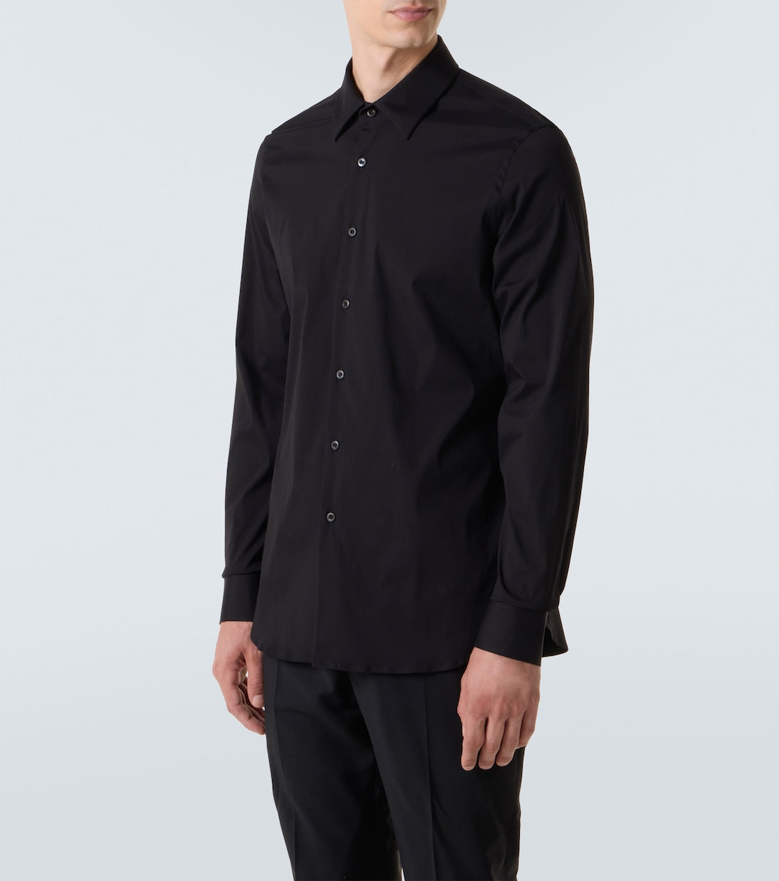 Prada - Cotton-blend shirt