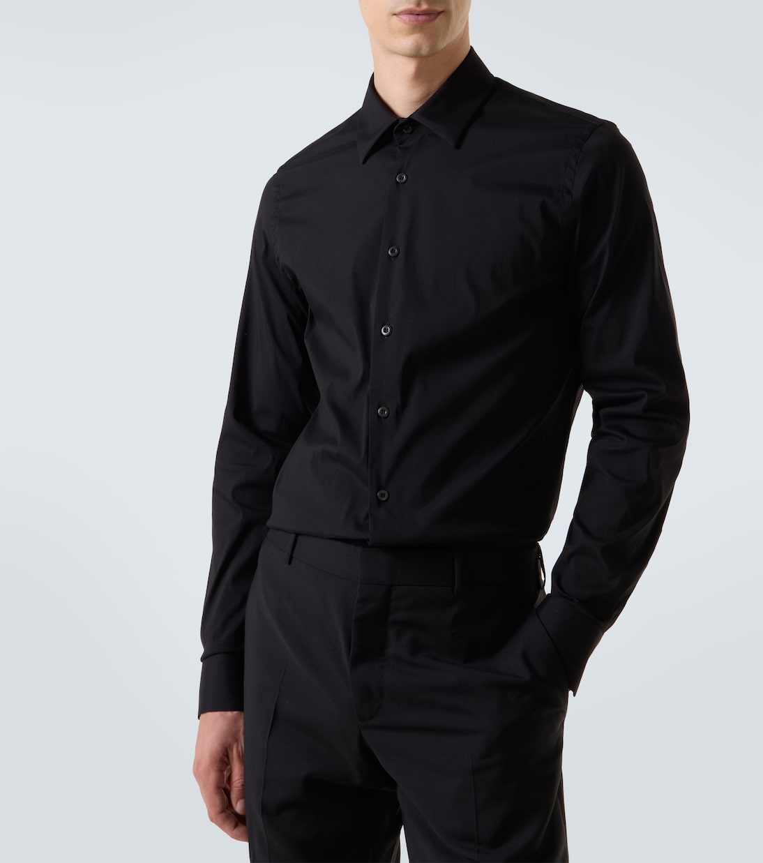 Prada - Cotton-blend shirt