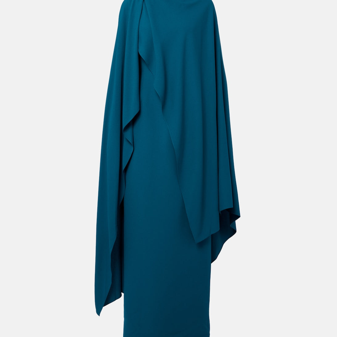 Roksanda - Deena caped crêpe gown