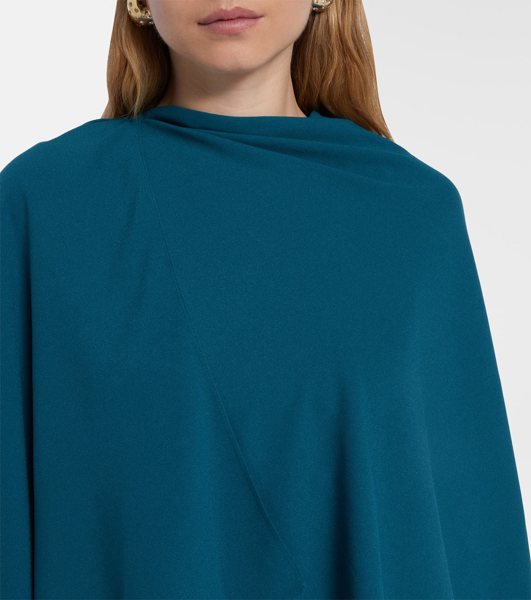 Roksanda - Deena caped crêpe gown