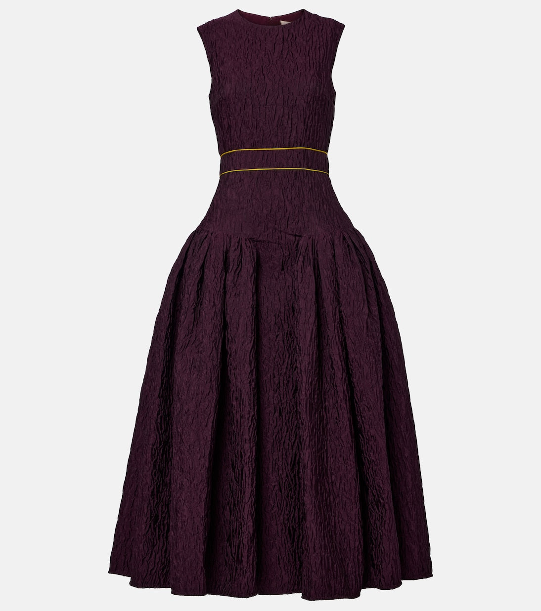 Roksanda - Aya smocked cloque midi dress