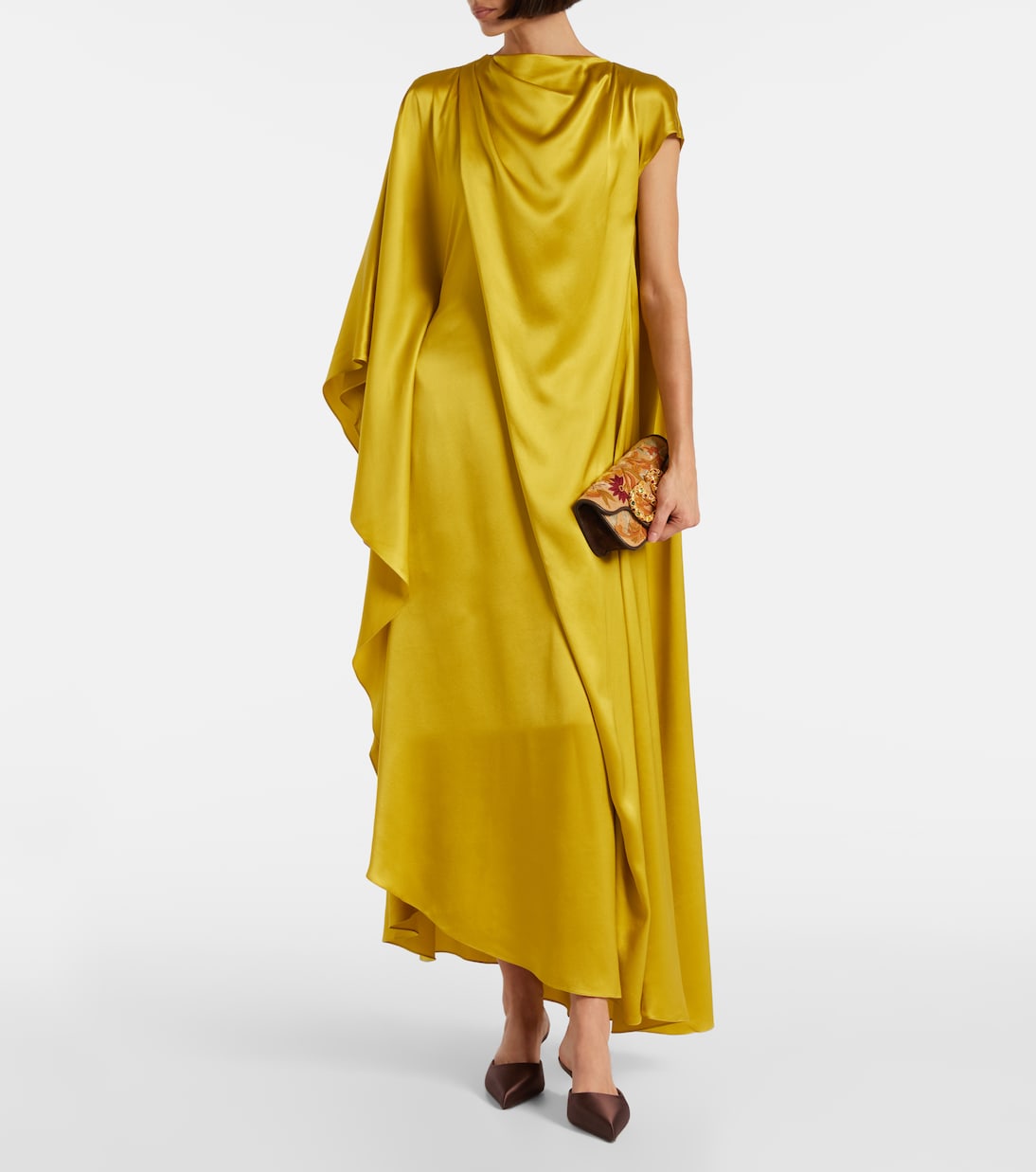 Roksanda - Hiba caped silk gown
