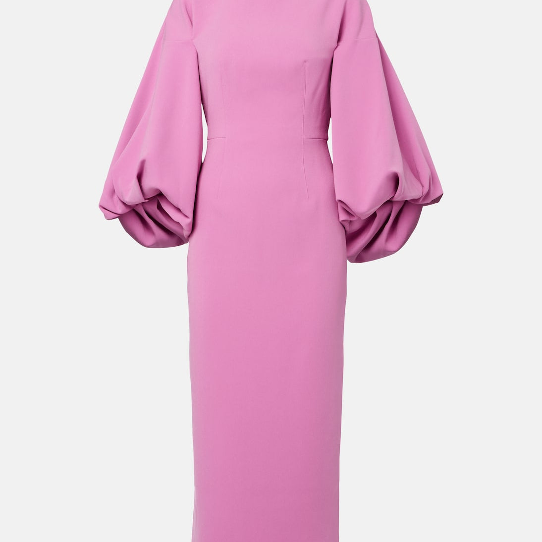 Roksanda - Garance balloon-sleeve crêpe gown