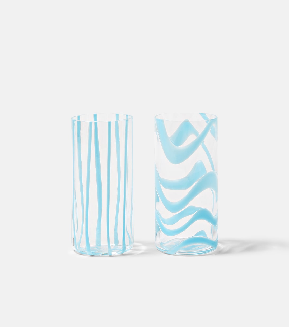 NasonMoretti - Cyrcus set of 2 glass highball glasses