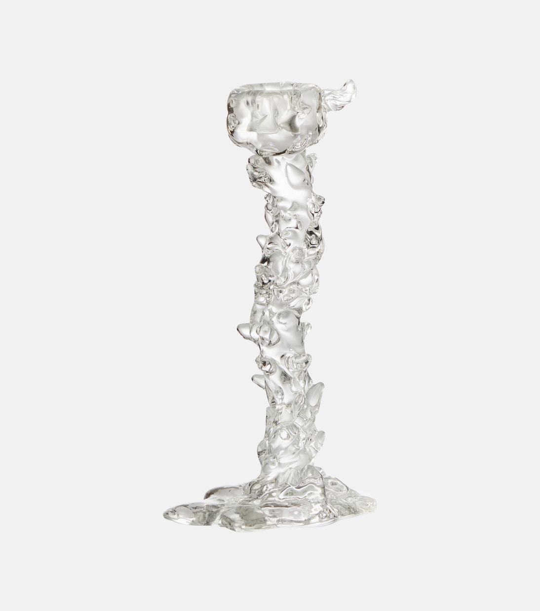 Polspotten - Drip Large glass candle holder by Pascal Smelik