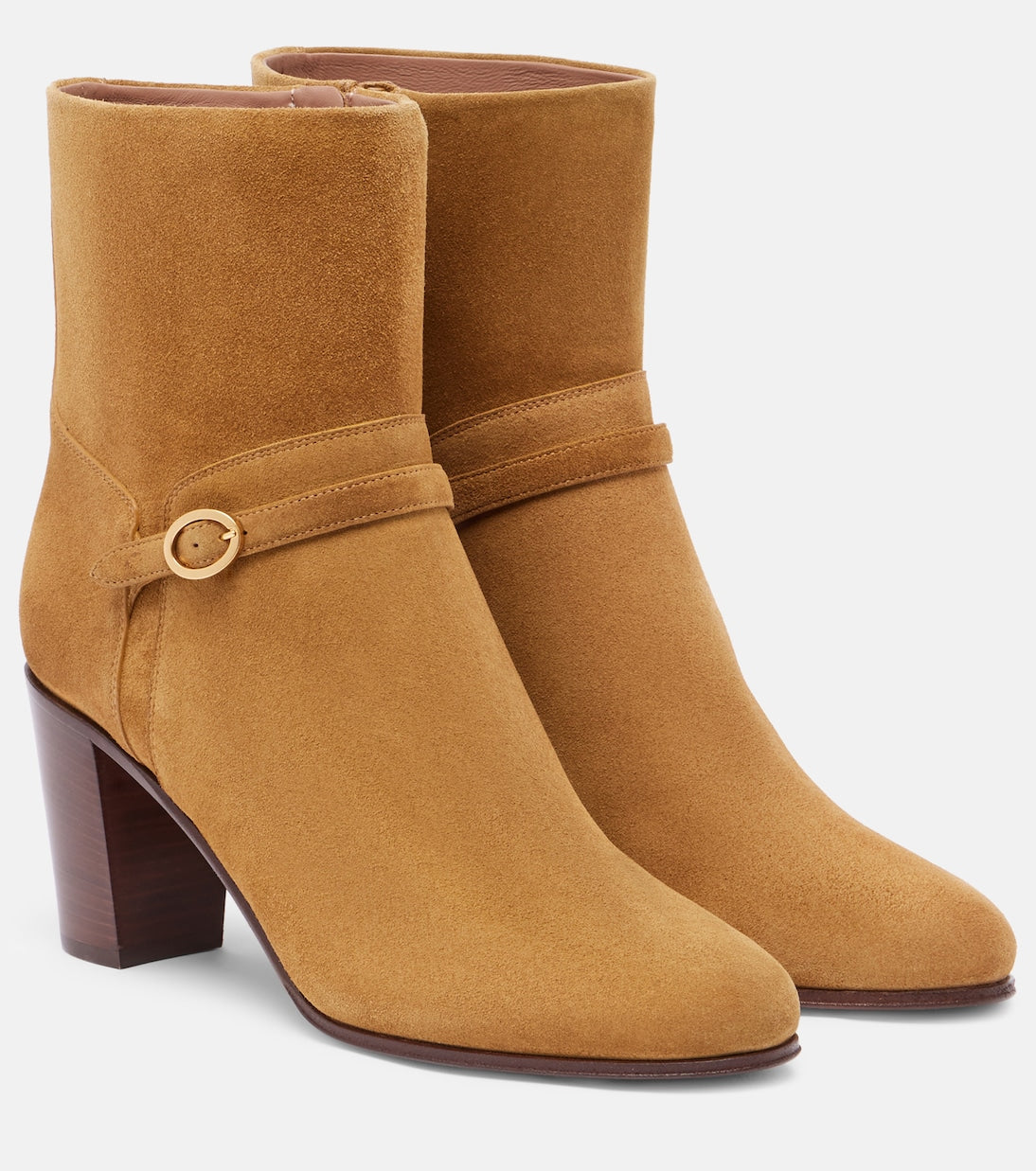 Valentino Garavani - Pattie 75 suede ankle boots