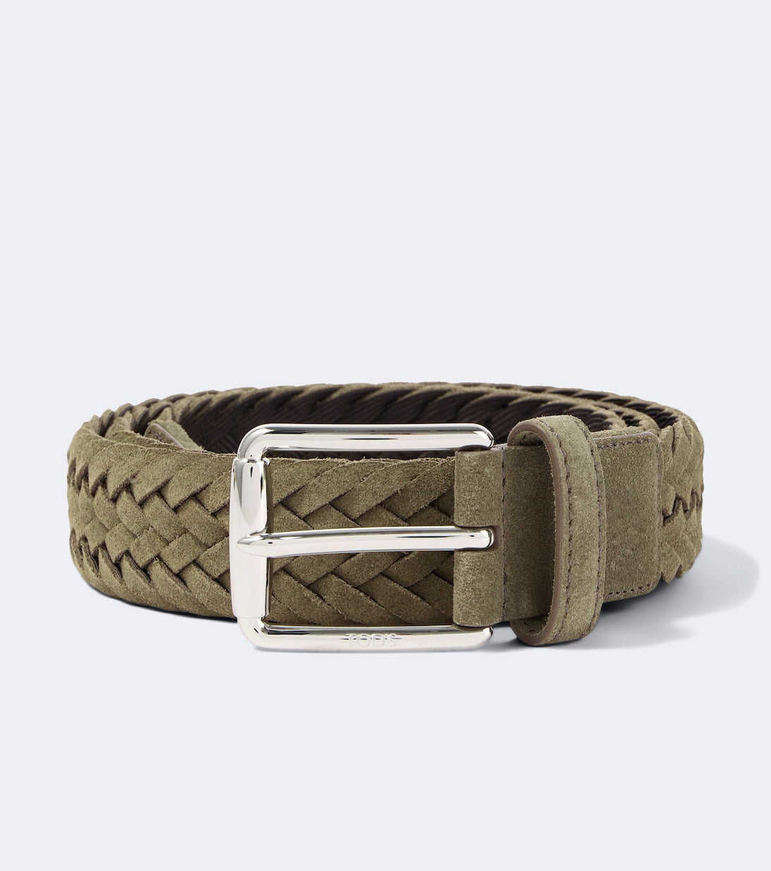 Tod's - Braided suede belt