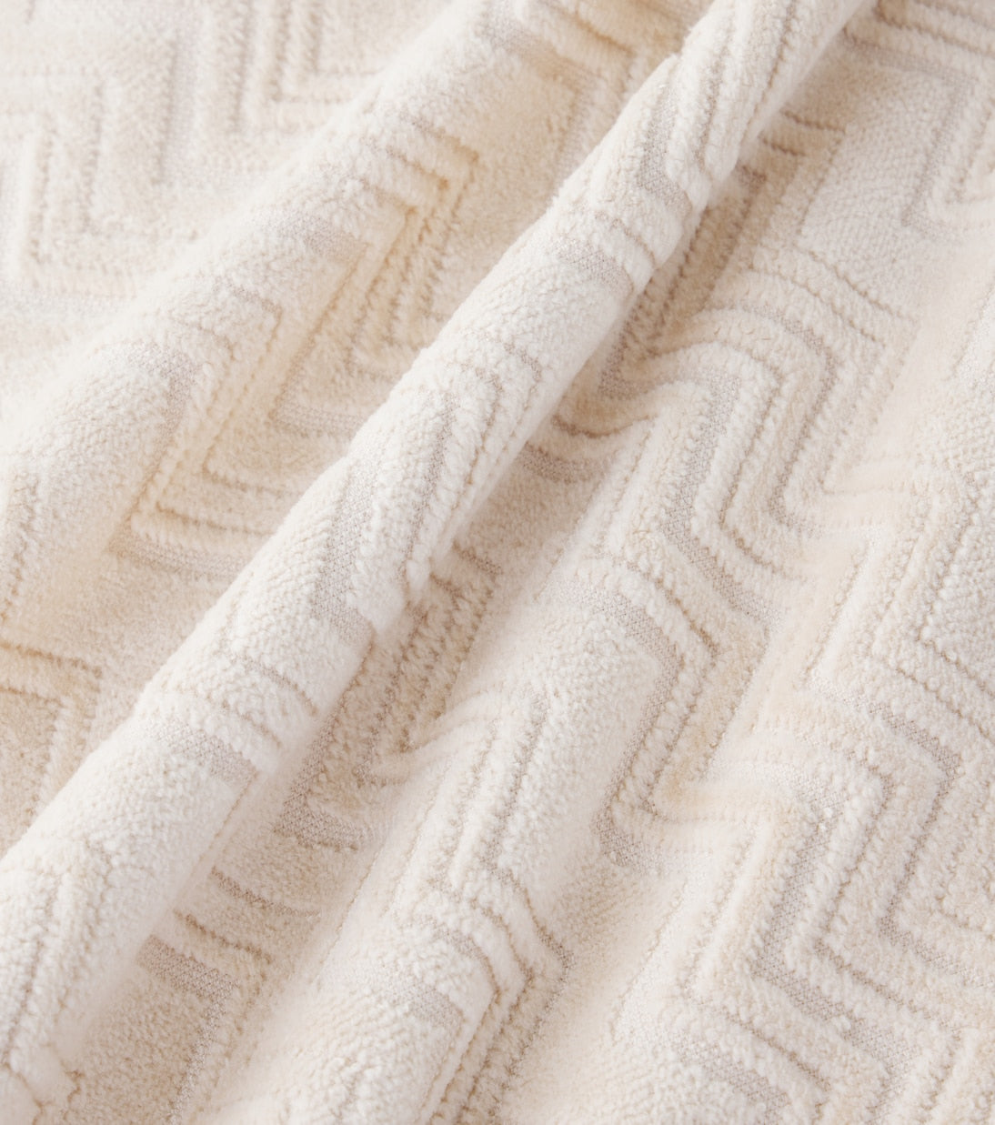 Missoni - Chalk Zigzag set of 2 cotton terry towels