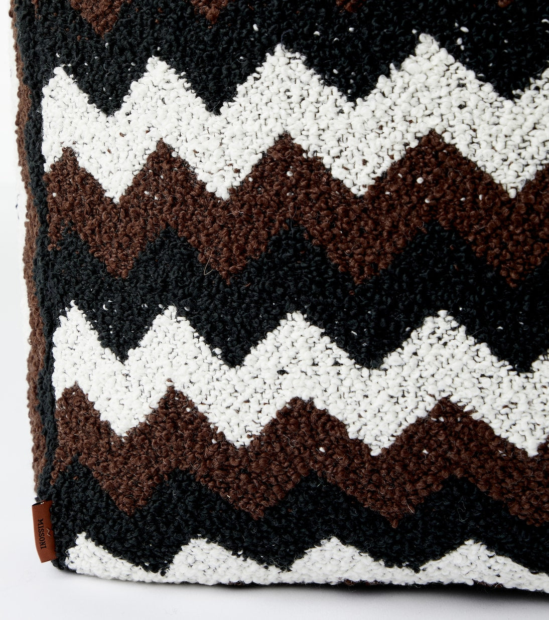 Missoni - Riccio Zigzag bouclé ottoman