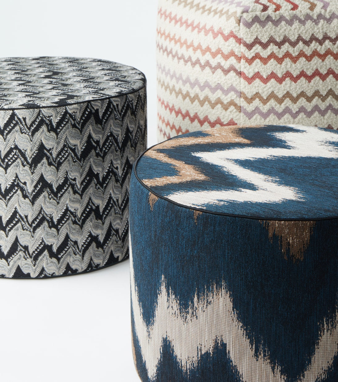 Missoni - Ikat Zigzag pouf