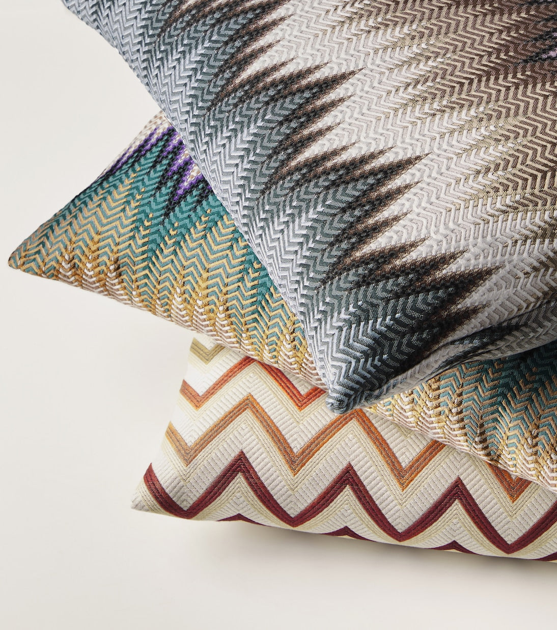 Missoni - Watamu Zigzag cotton cushion