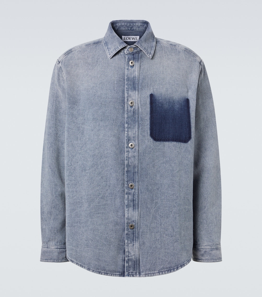 Loewe - Cotton and linen canvas shirt