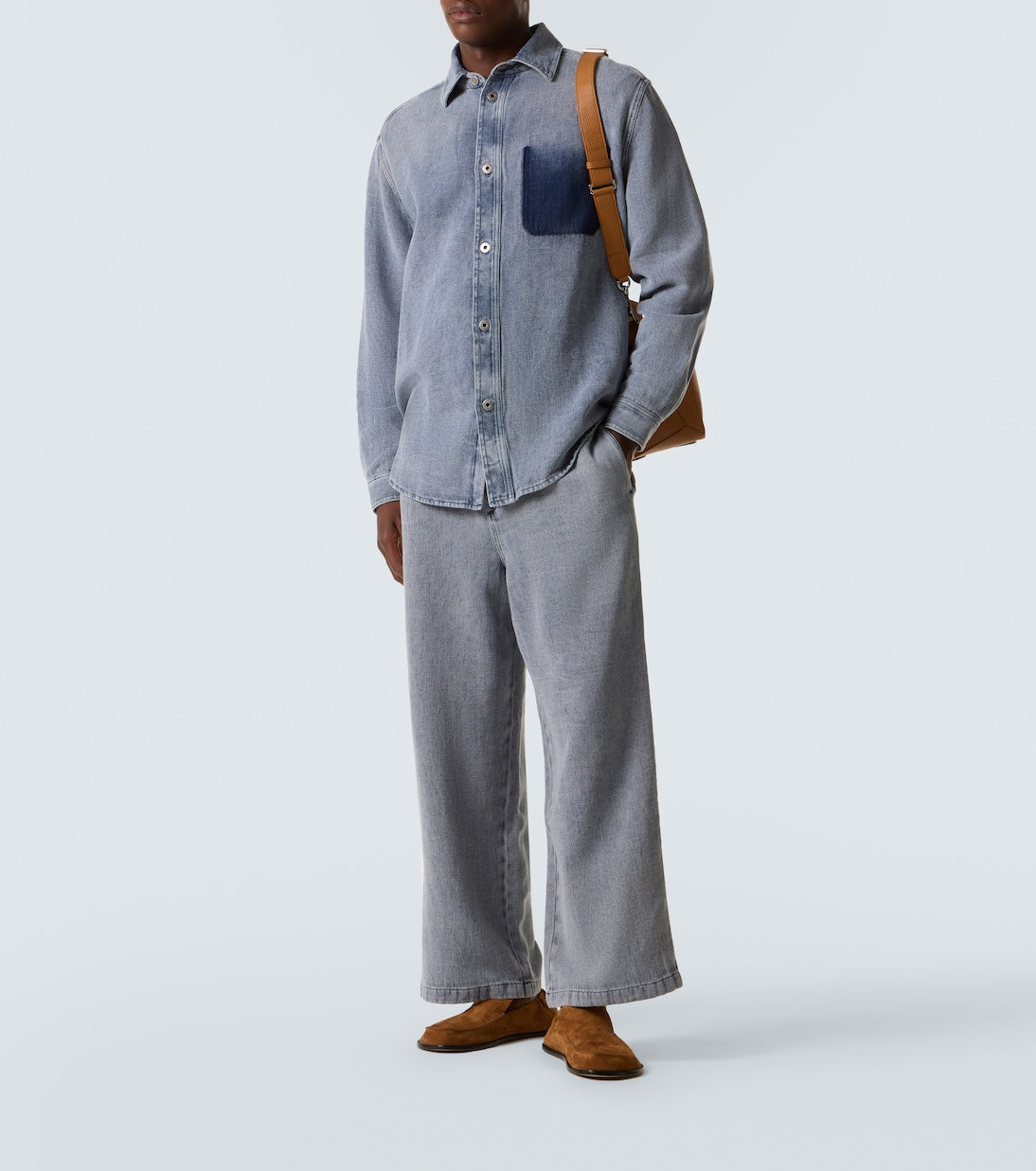 Loewe - Cotton and linen canvas shirt