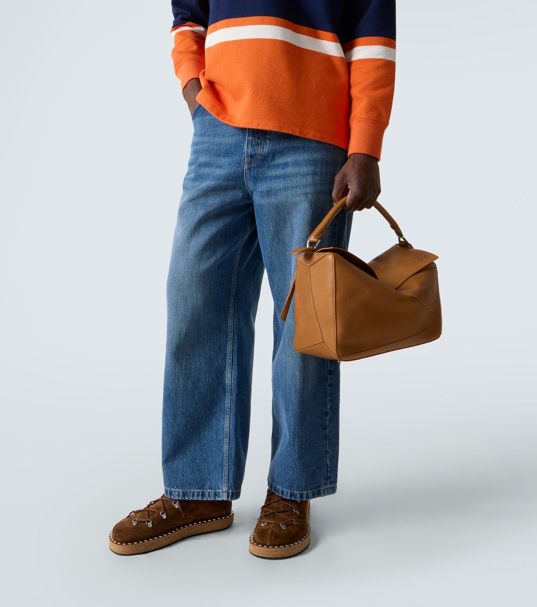 Loewe - Puzzle Large leather shoulder bag