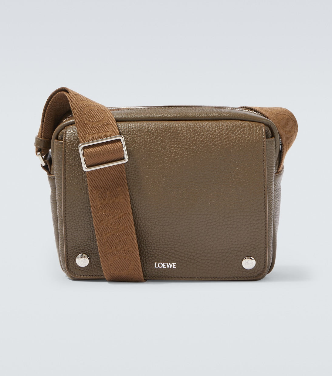Loewe - Pebble Medium leather messenger bag