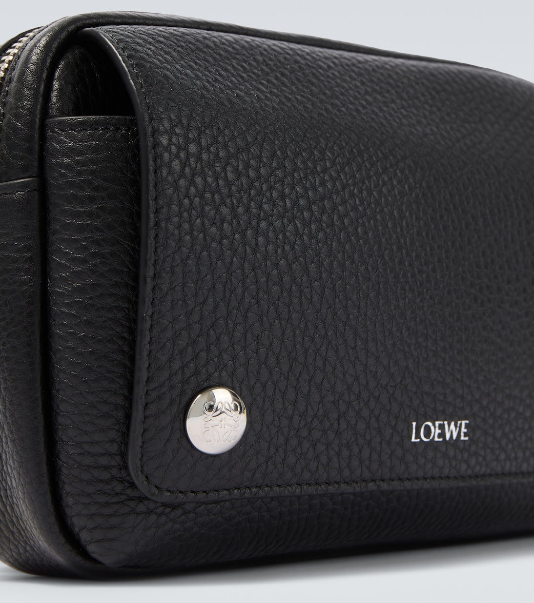 Loewe - Pebble Small leather shoulder bag