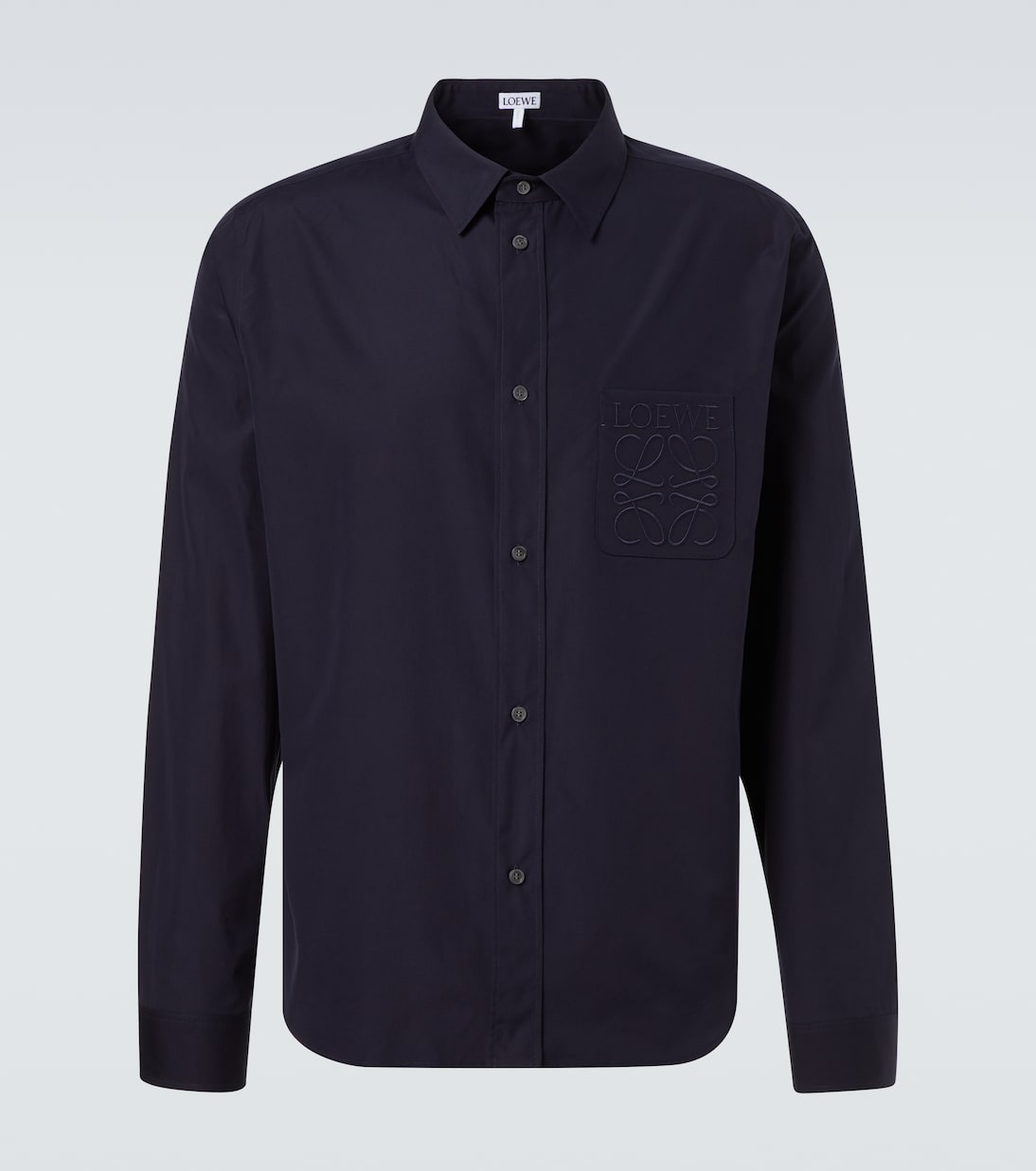 Loewe - Logo cotton poplin shirt