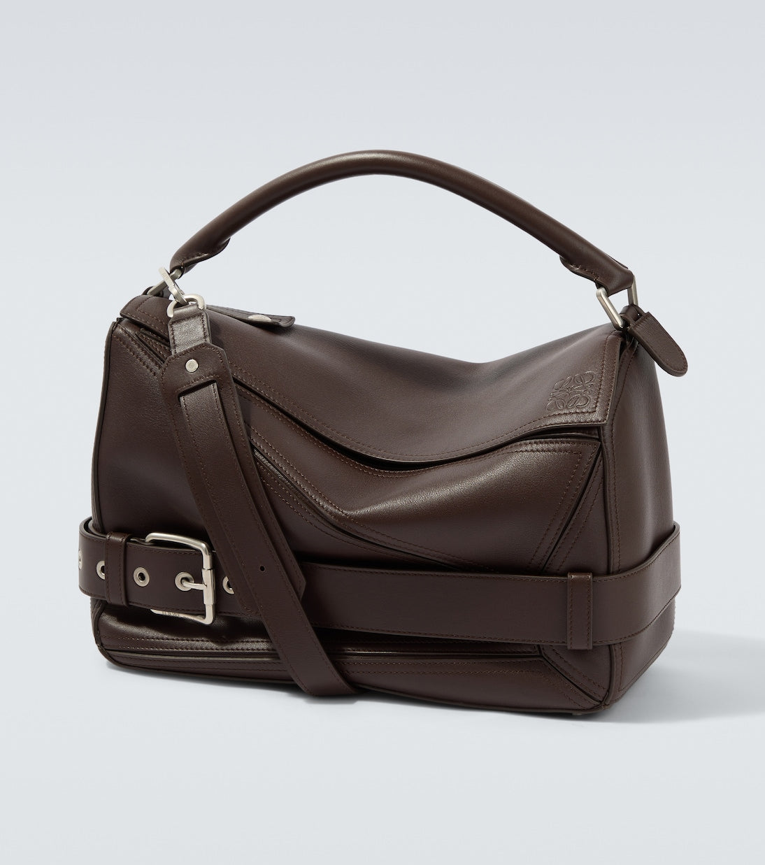 Loewe - Puzzle Biker Large leather shoulder bag