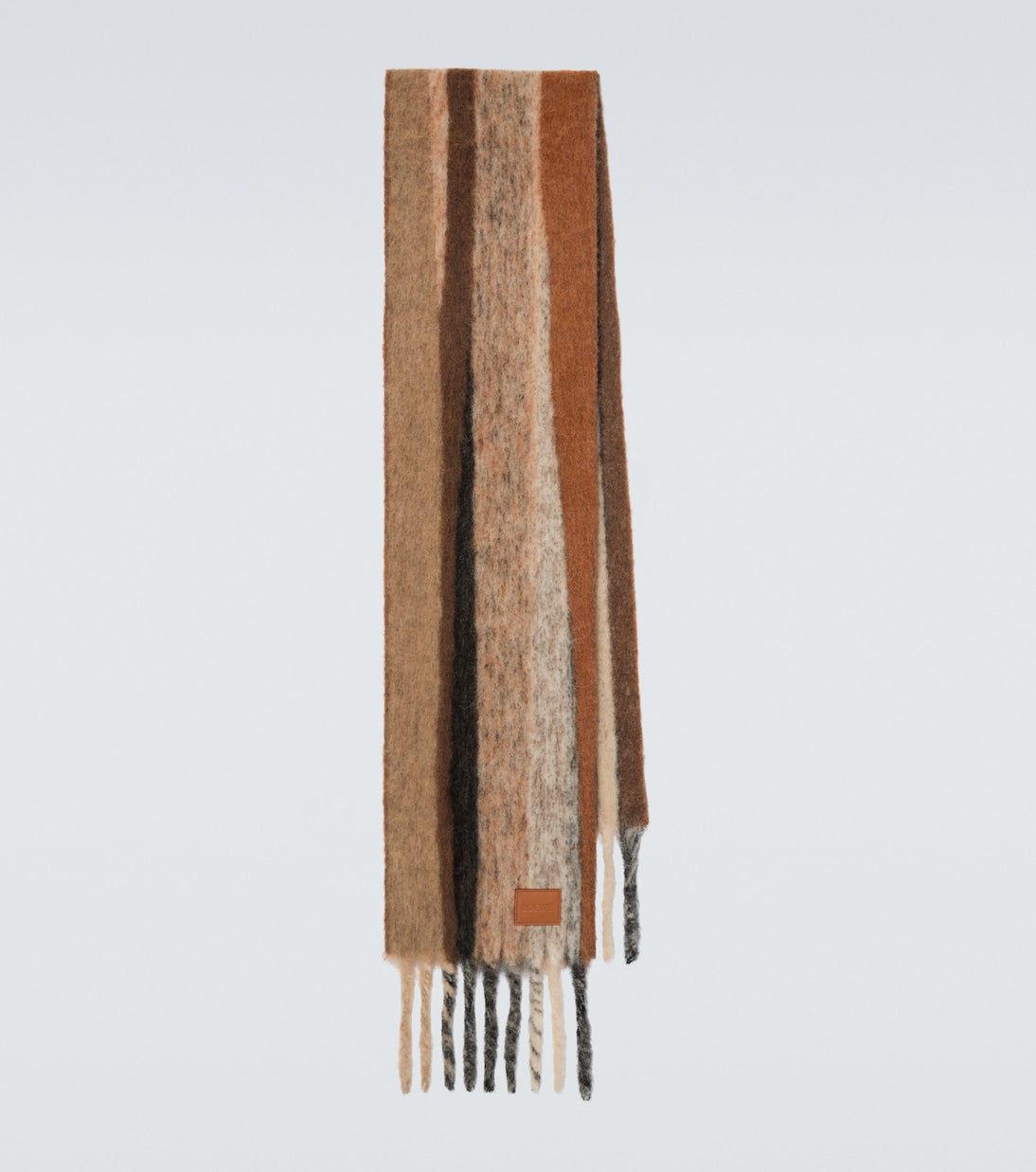 Loewe - Alpaca and wool-blend jacquard scarf