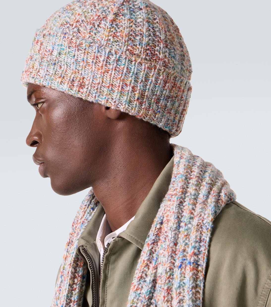 Loewe - Anagram wool and cashmere-blend beanie