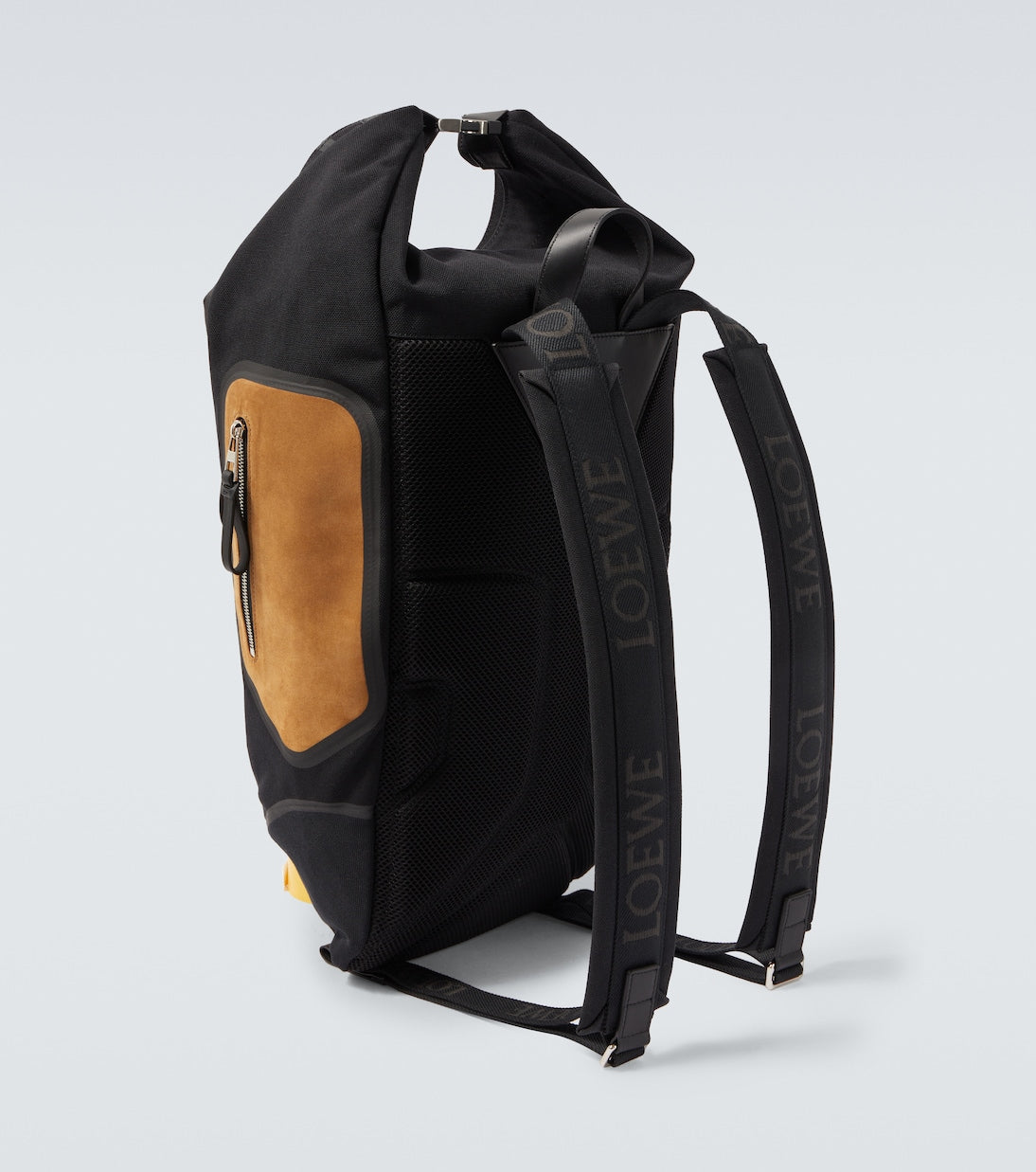 Loewe - Flex canvas and suede backpack