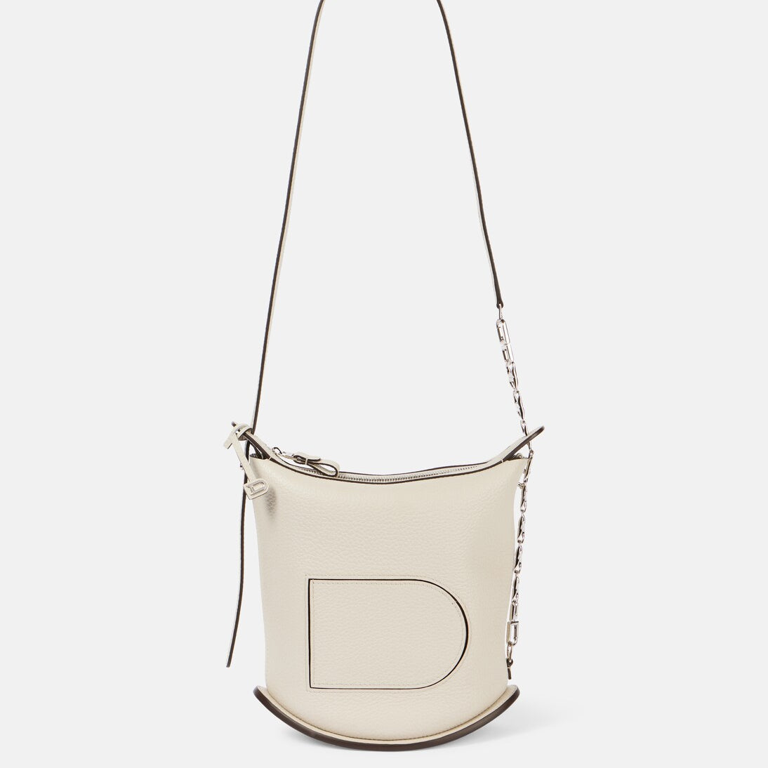 Delvaux - Pin Twist Small leather crossbody bag