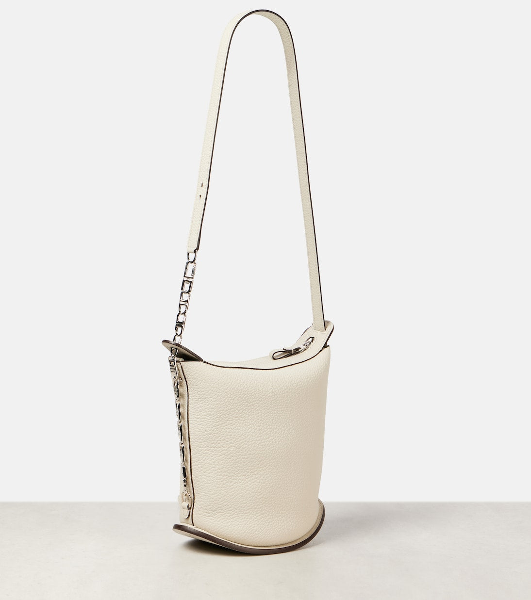 Delvaux - Pin Twist Small leather crossbody bag