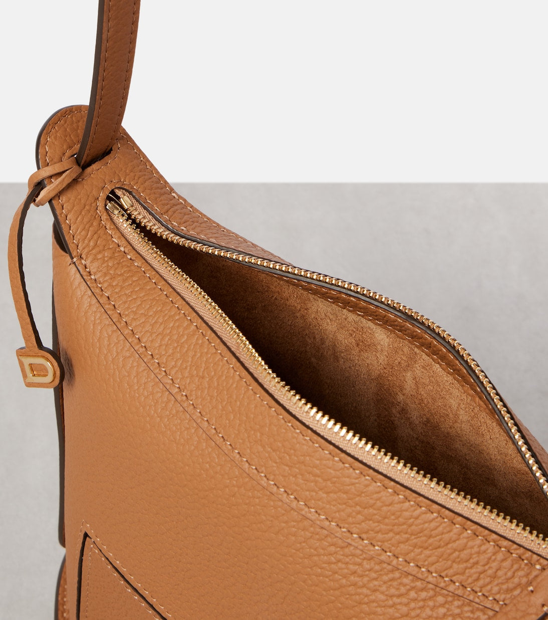 Delvaux - Pin Twist Small leather crossbody bag