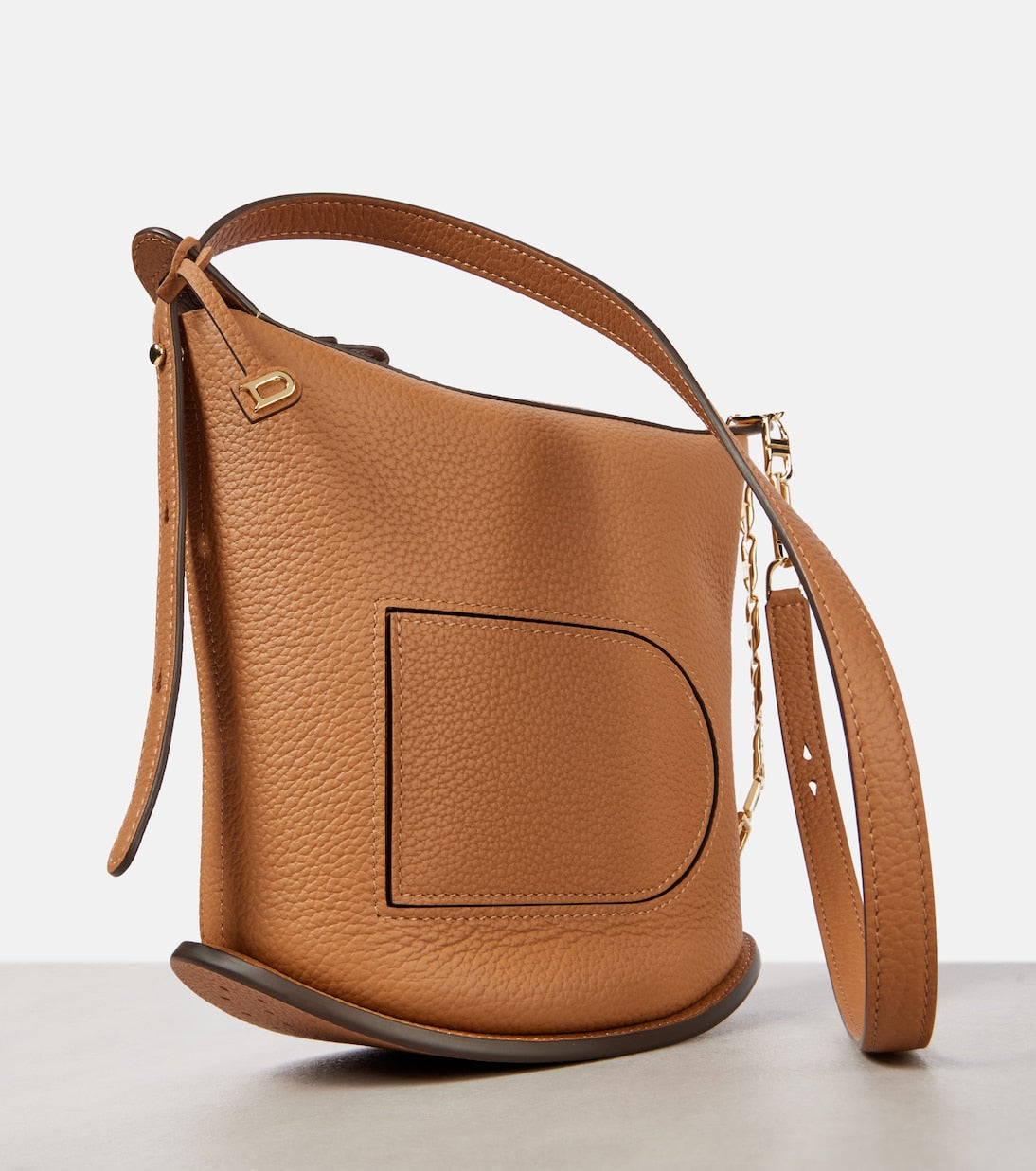 Delvaux - Pin Twist Small leather crossbody bag