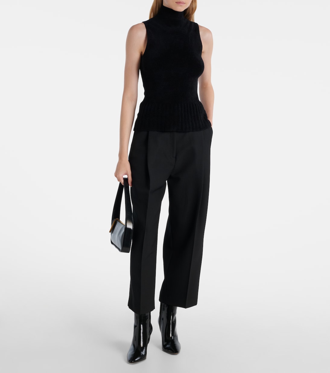 Gianvito Rossi - Amelia 85 patent leather ankle boots
