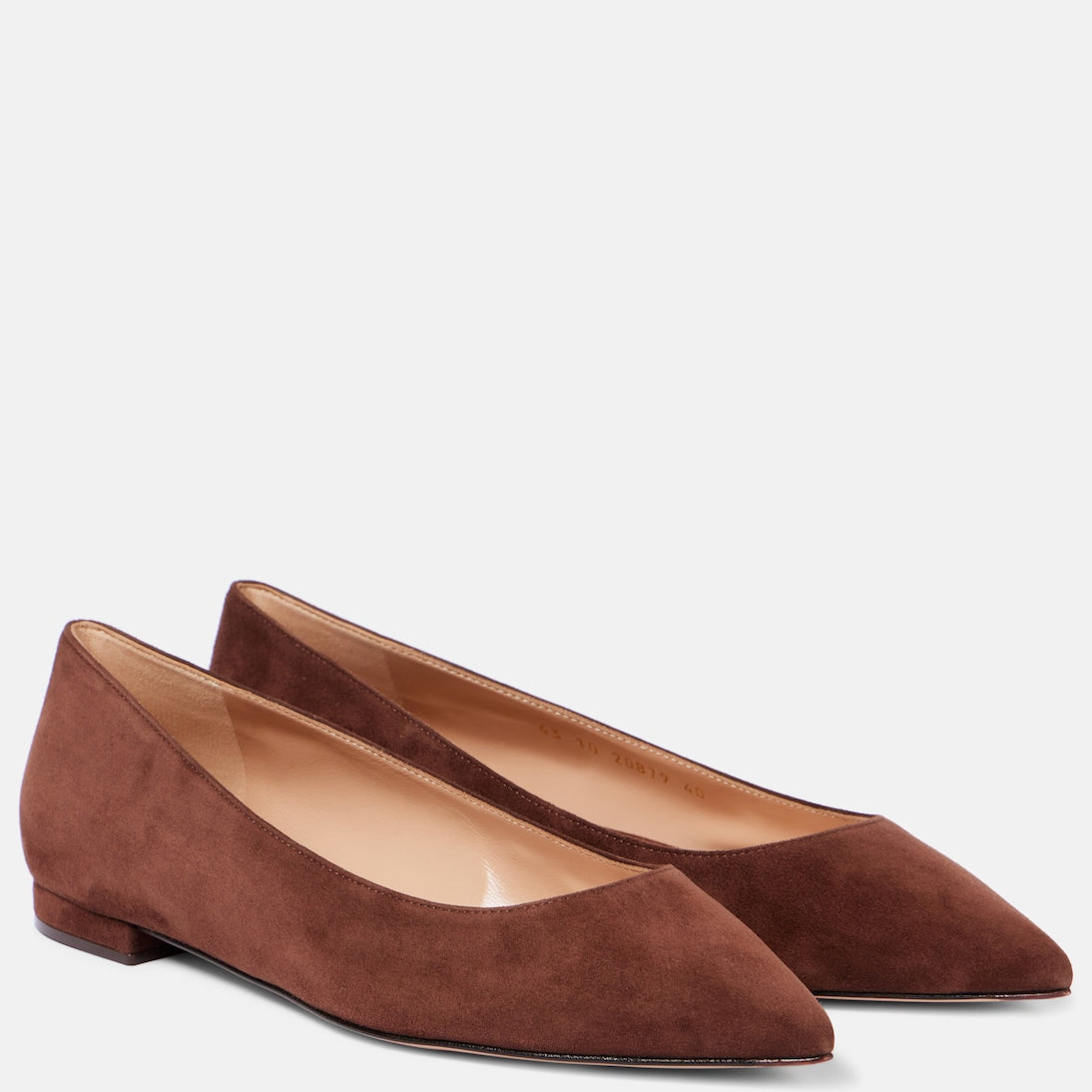 Gianvito Rossi - Gianvito suede ballet flats