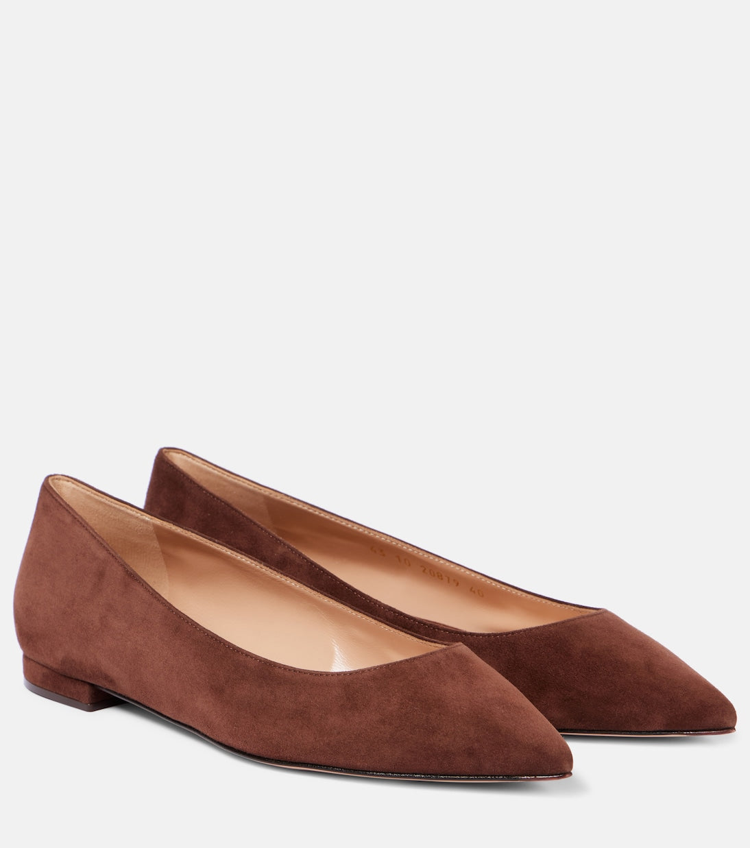 Gianvito Rossi - Gianvito suede ballet flats