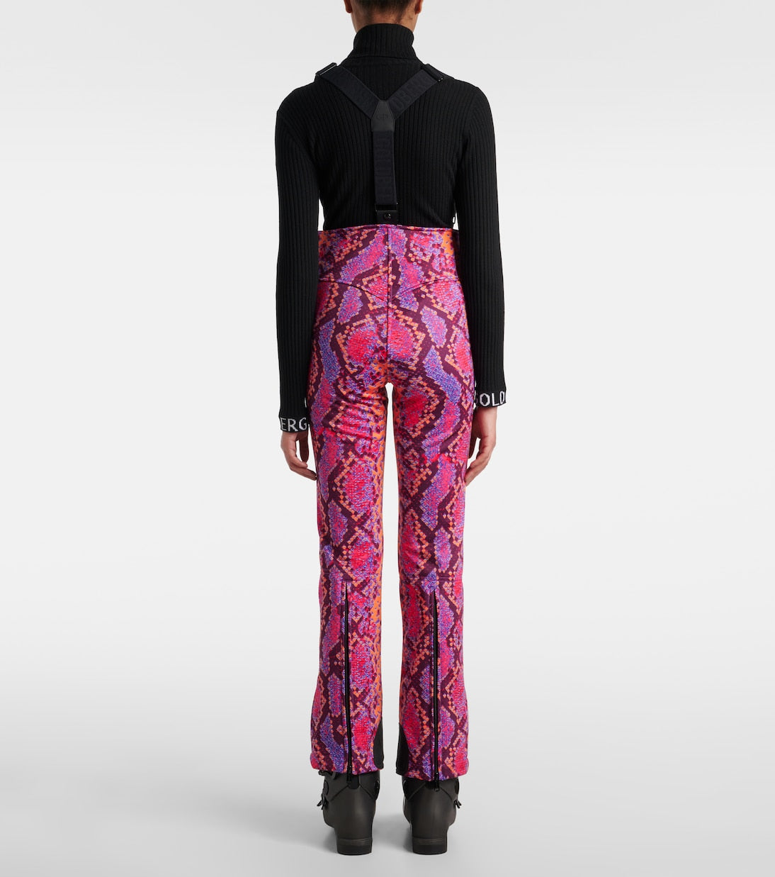Goldbergh - Elena snake-effect ski salopettes