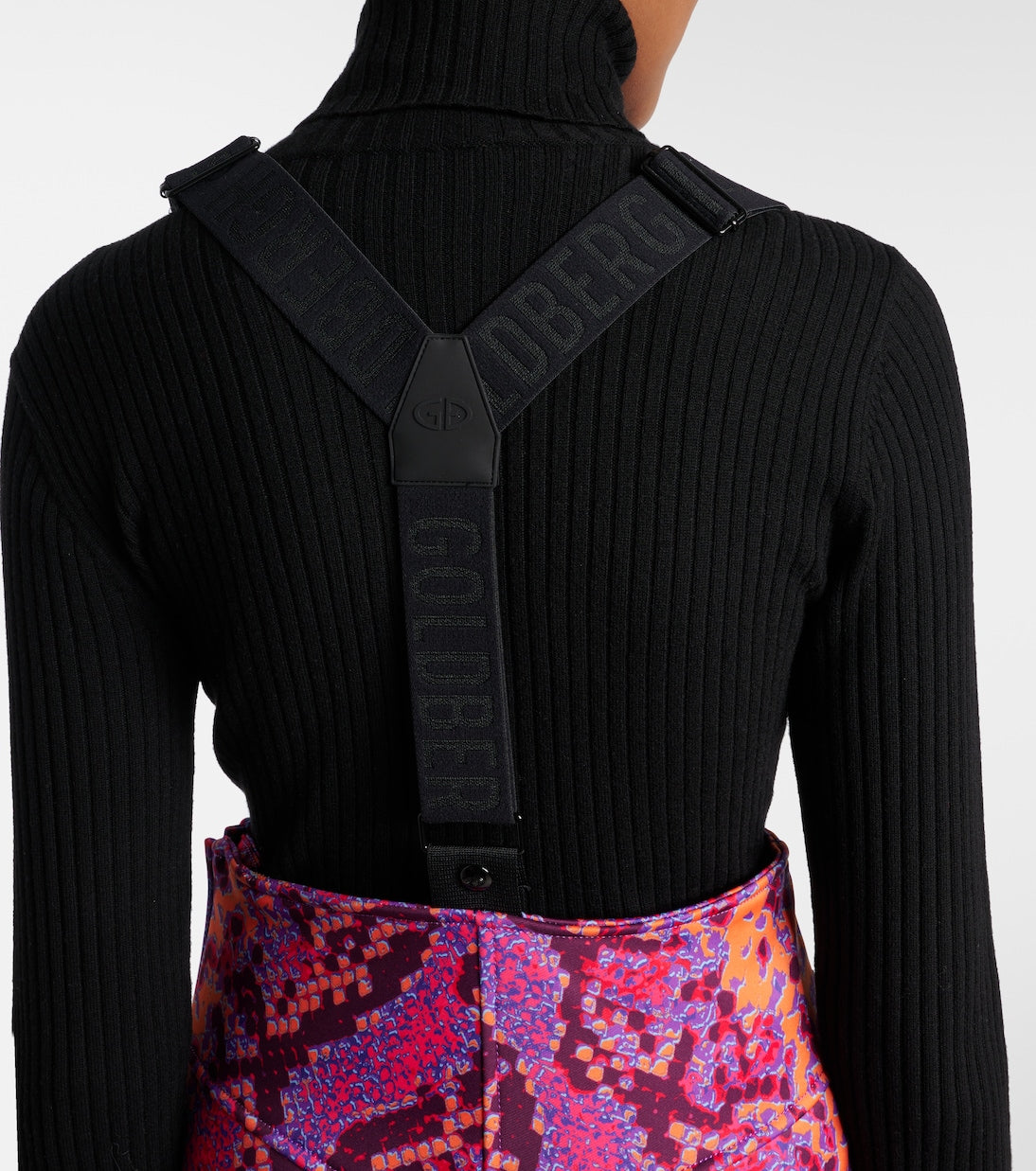 Goldbergh - Elena snake-effect ski salopettes