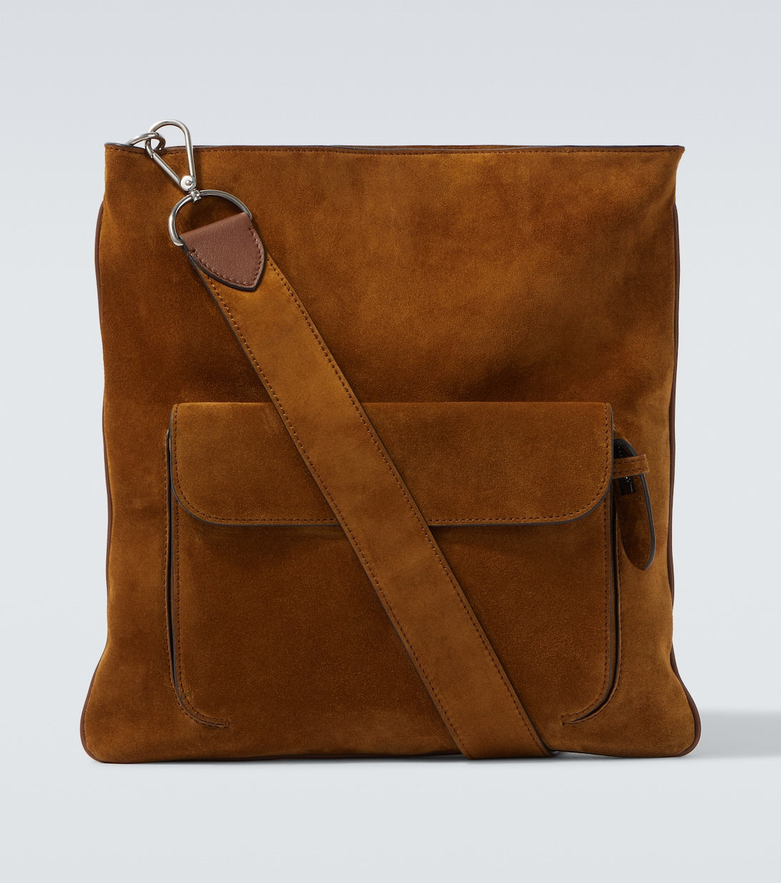 Métier - Slide suede messenger bag