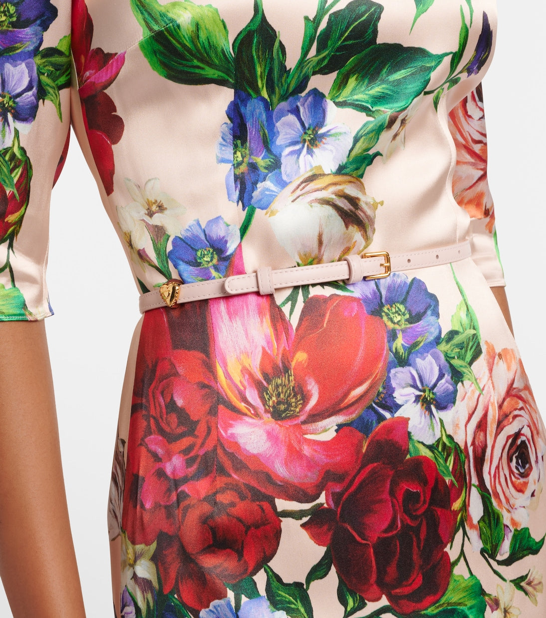 Dolce&Gabbana - Embellished leather belt