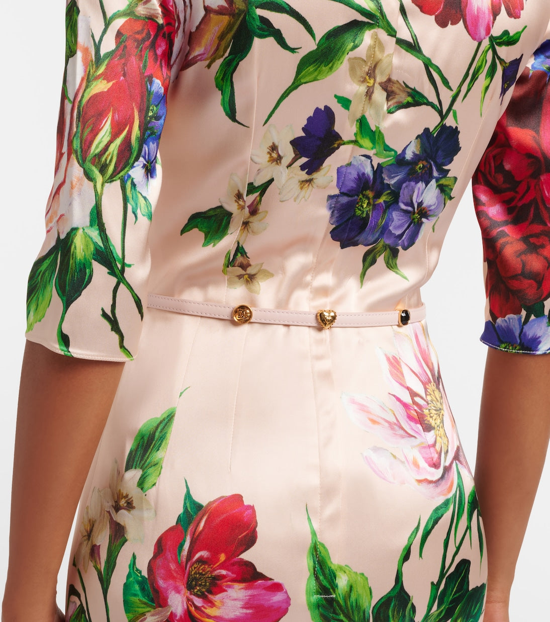 Dolce&Gabbana - Embellished leather belt