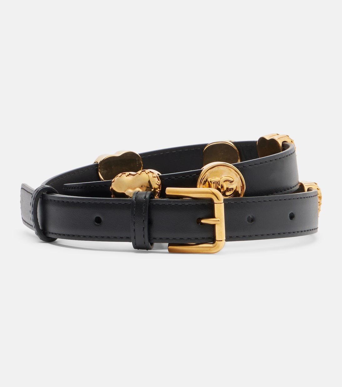 Dolce&Gabbana - DG leather belt