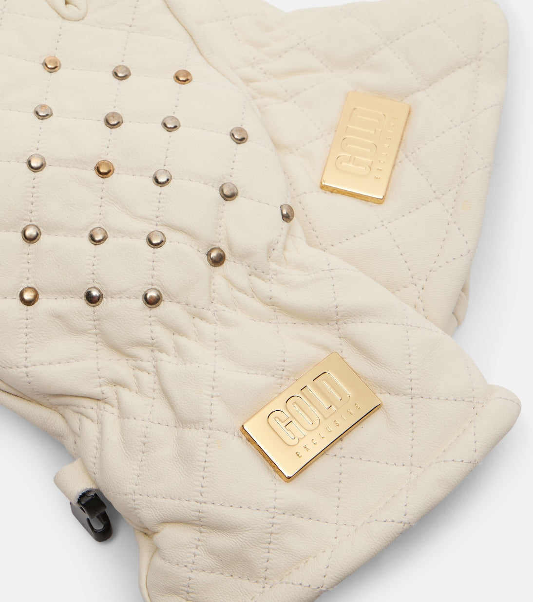 Goldbergh - Glisten studded leather ski gloves