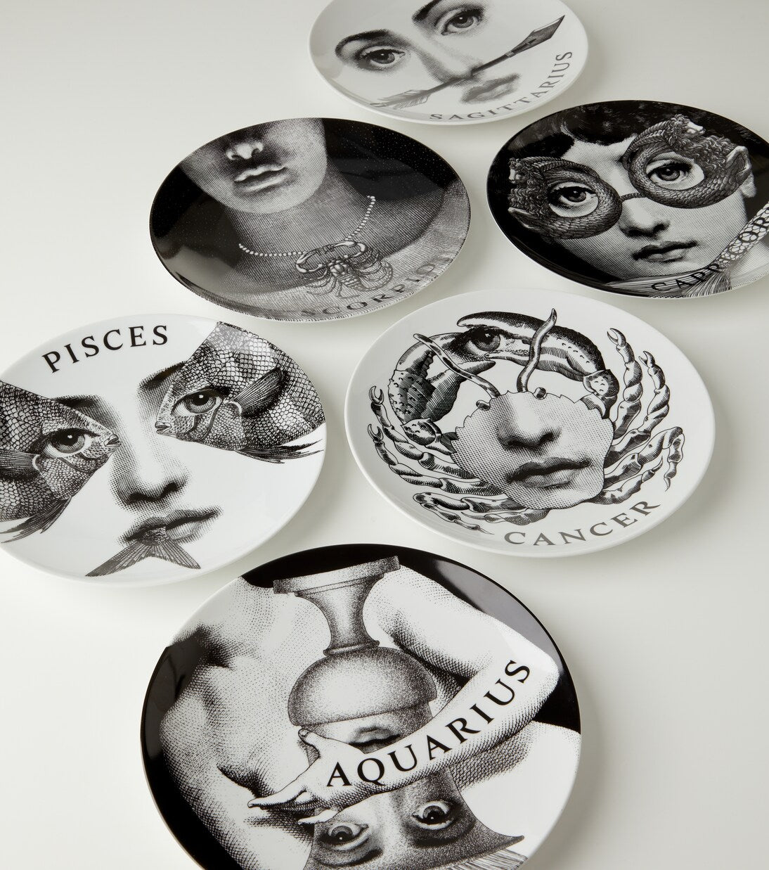 Fornasetti - Tema e Variazioni N.359 Pisces wall plate
