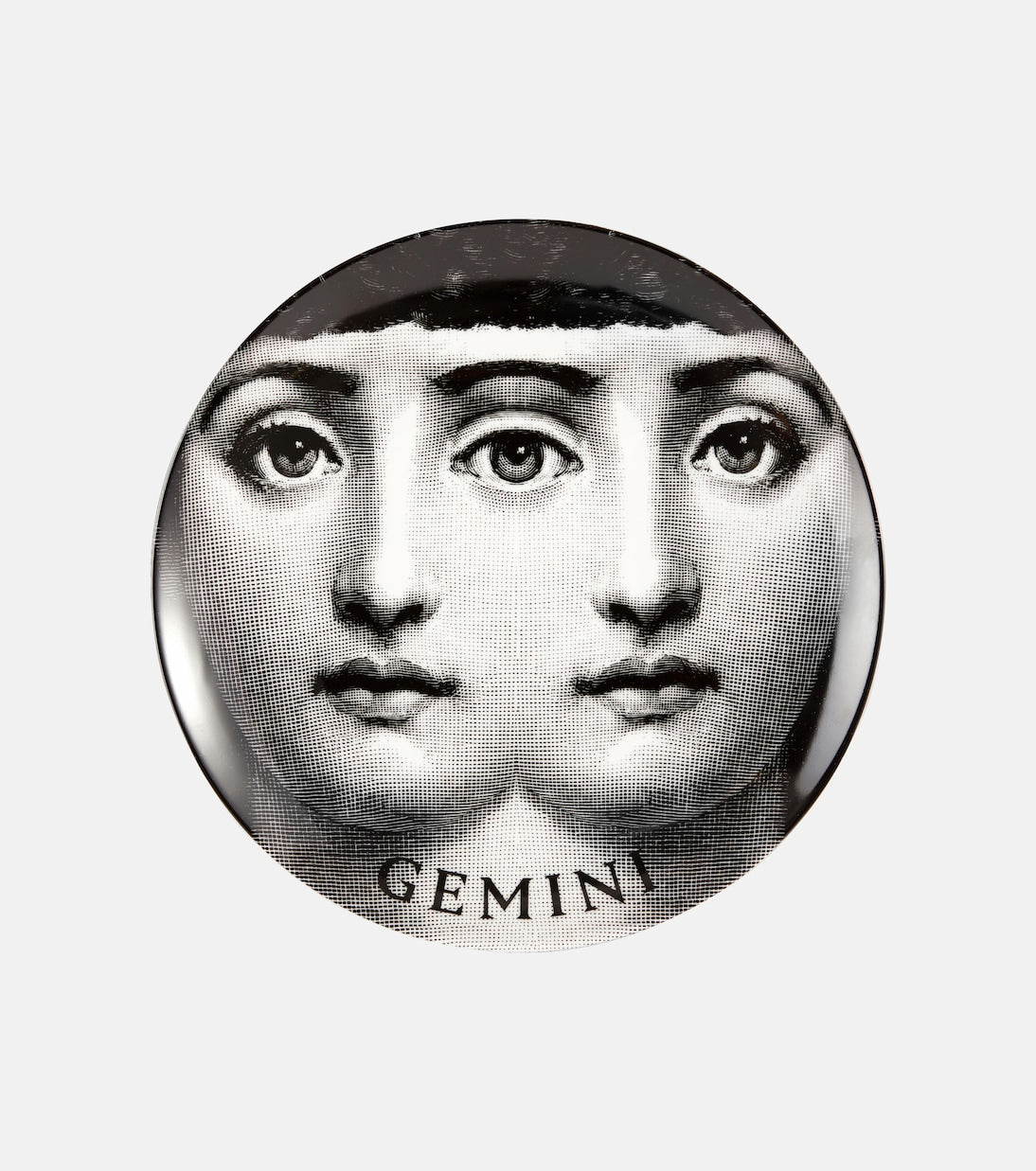 Fornasetti - Tema E Variazioni N.350 Gemini wall plate