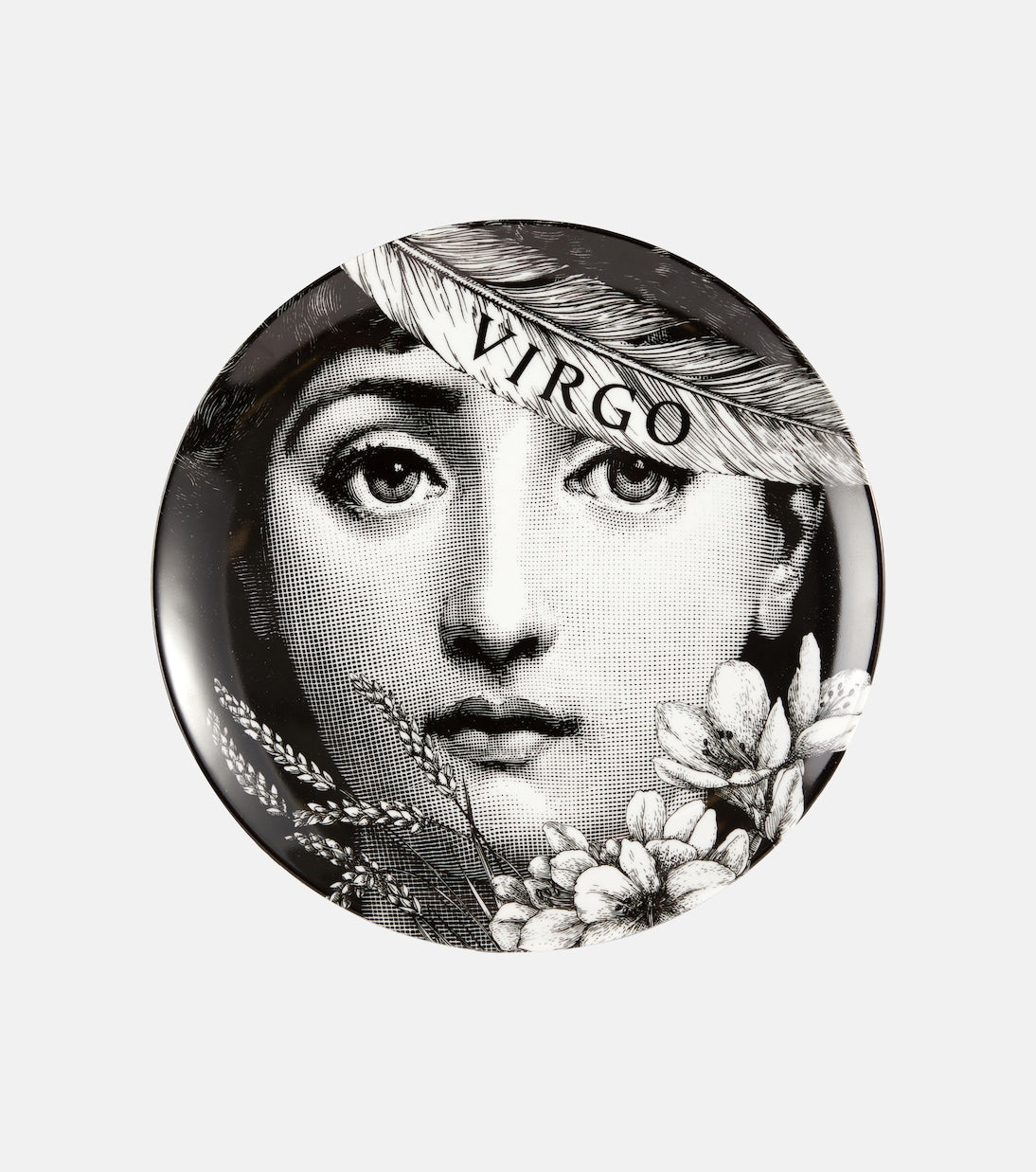 Fornasetti - Tema e Variazioni N.353 Virgo wall plate