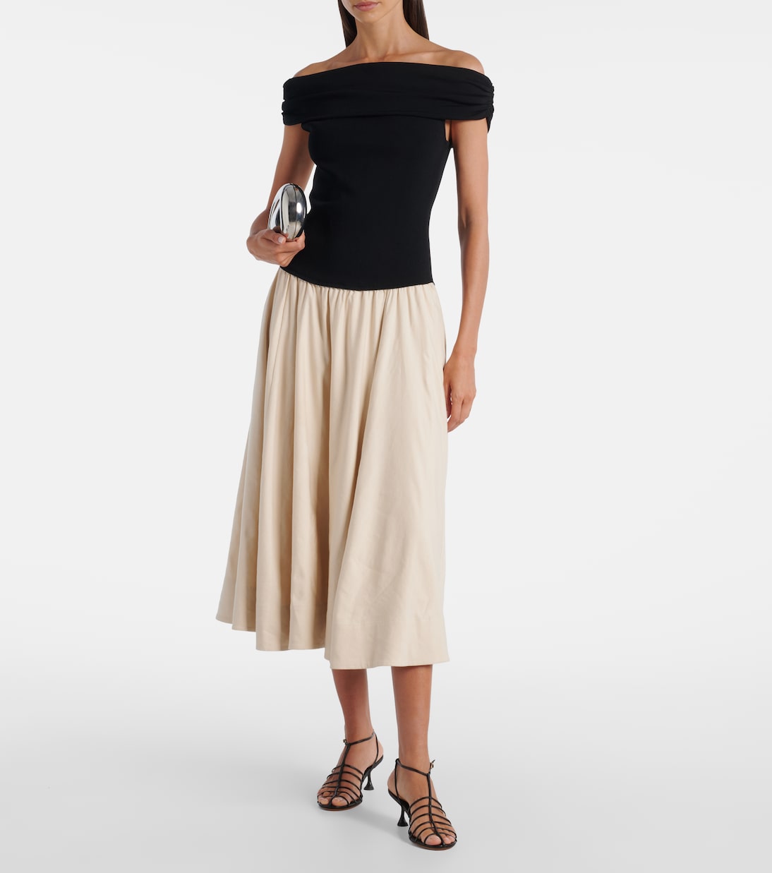 Simkhai - Adaline linen-blend midi dress